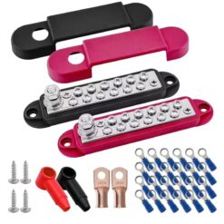14-Stud Distribution Block Bus Bar Kit