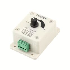 DC 12V–24V Voltage Regulator and LED Dimmer